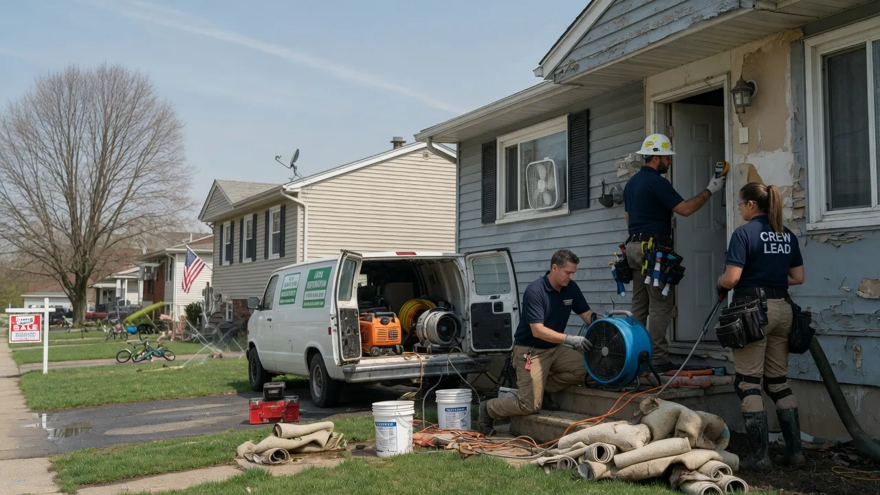 Flood Cleanup in Franklinville, NJ near me