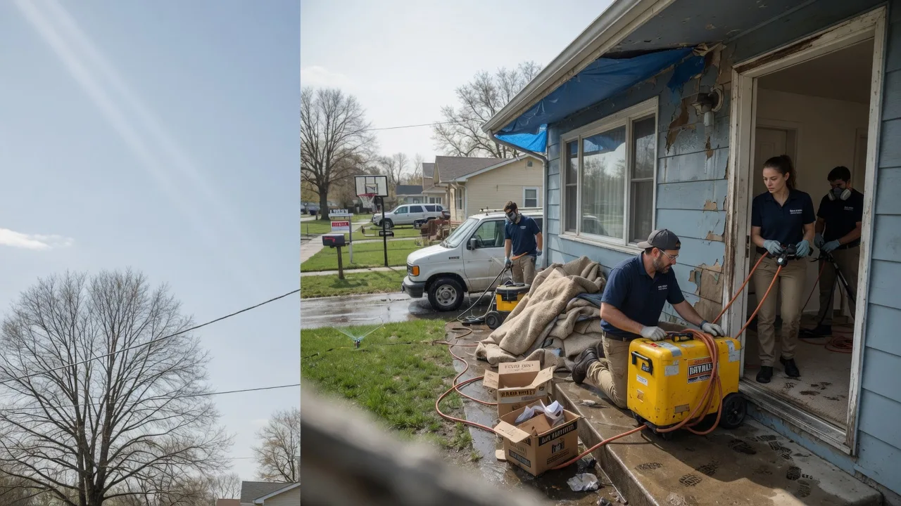 Basement Flood Cleanup in Franklinville, NJ near me
